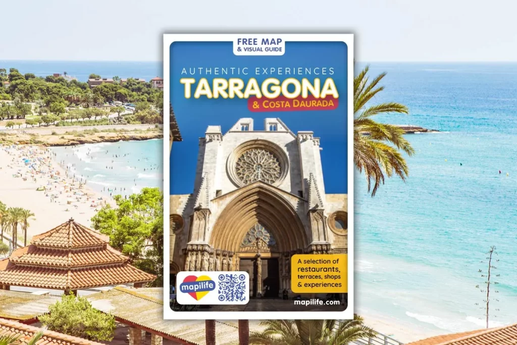 Nueva guía Mapilife Tarragona con la playa del Miracle al fondo